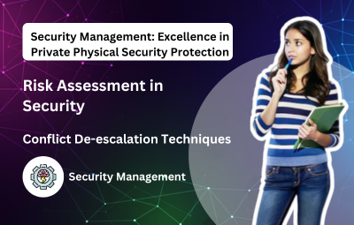 Security Management: Excellence in Private Physical Security Protection